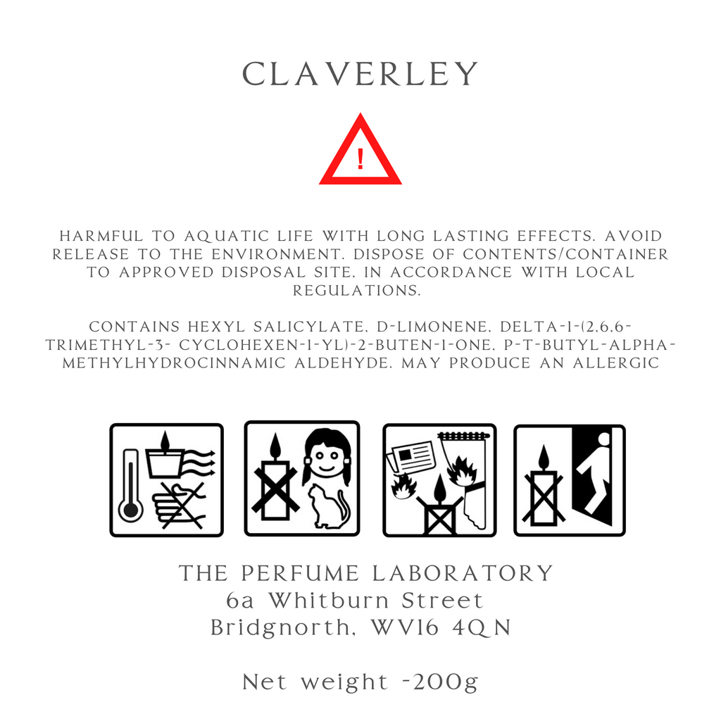 CLAVERLEY lux candle